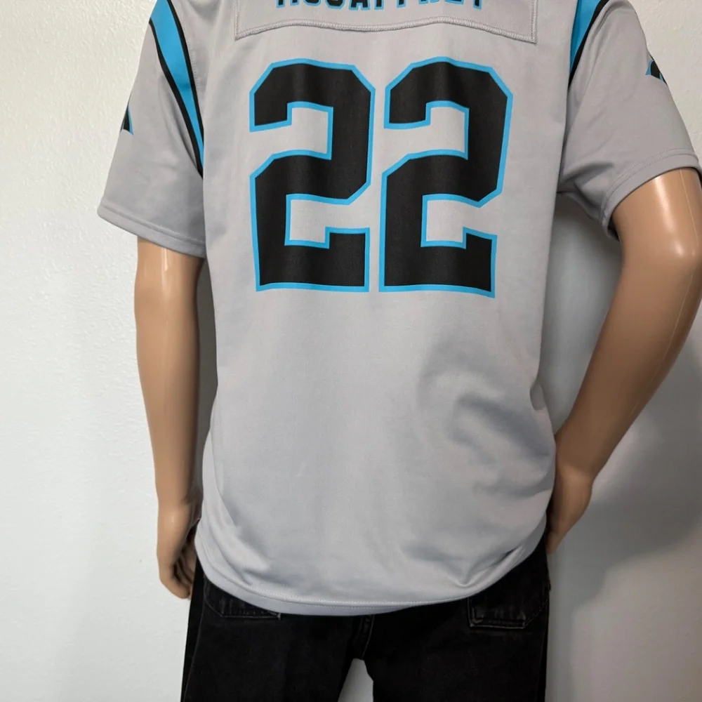 NFL NIKE Carolina Panthers #22 McCaffrey Jersey (Size XL)